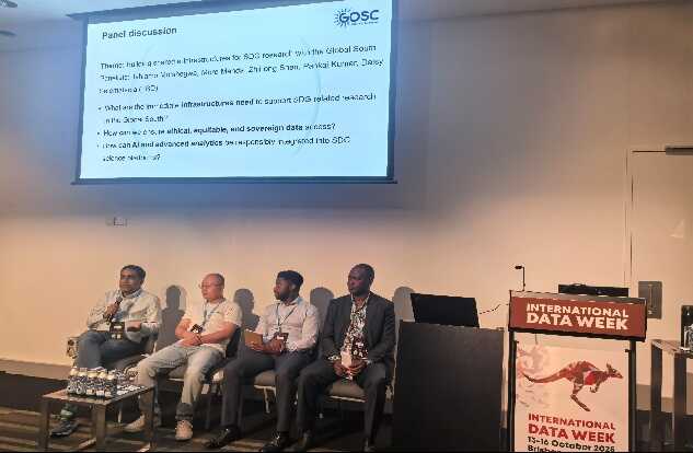 A recent GOSC event during the International Data Week 2025